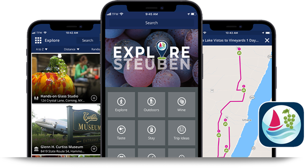 Steuben's App Screens